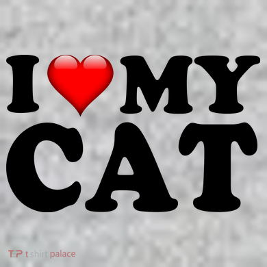 I Love My Cat Premium T-Shirt