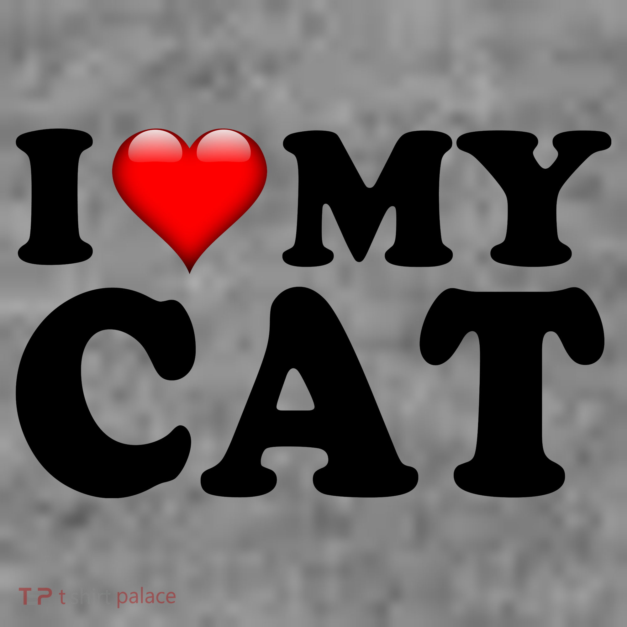 I Love My Cat Toddler Hoodie