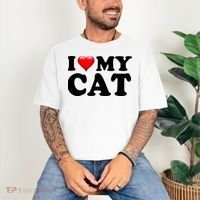 I Love My Cat Comfort Colors T-Shirt thumb 3