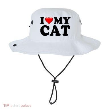 I Love My Cat Bucket Hat