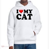 I Love My Cat District V.I.T. Heavyweight Hoodie thumb 0