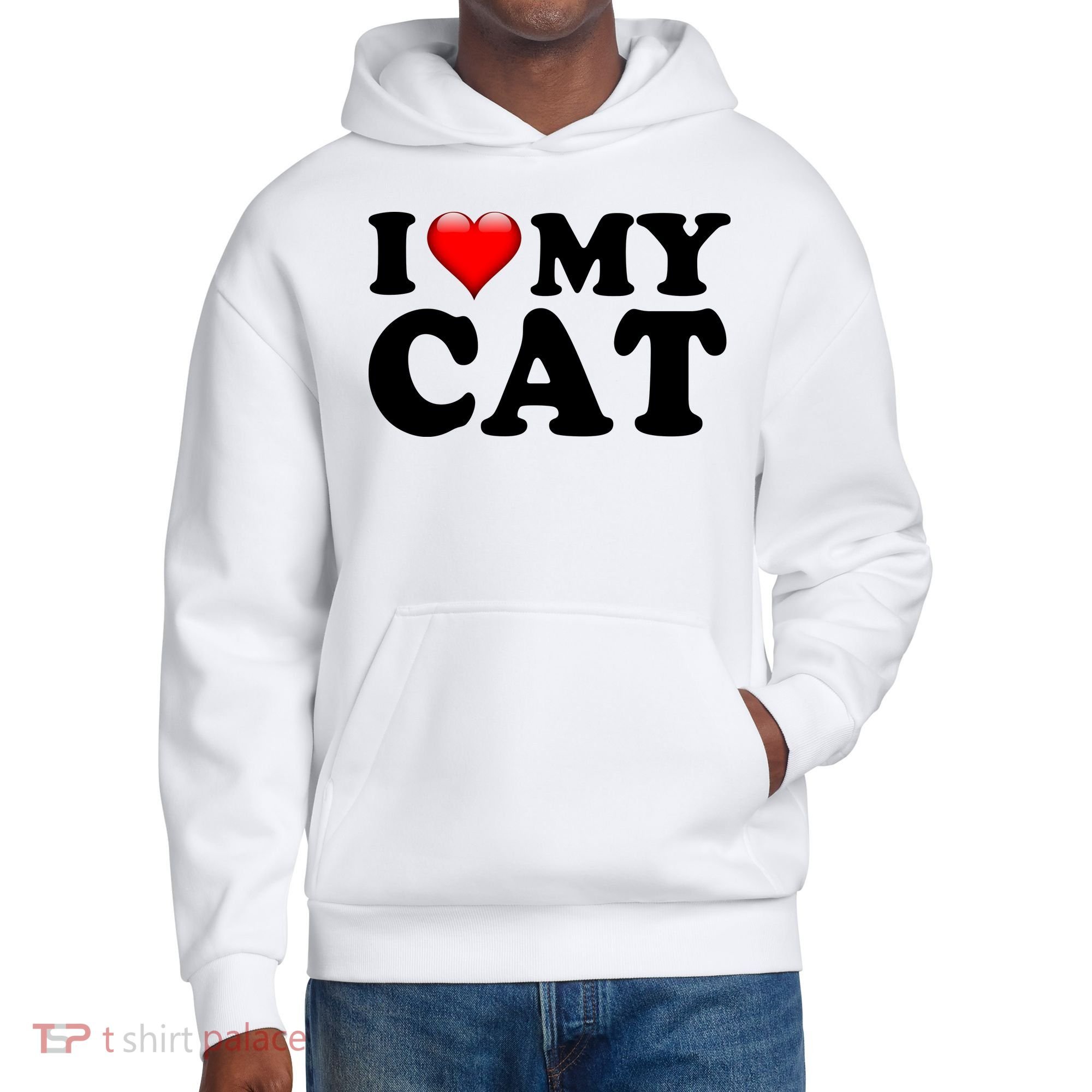 I Love My Cat District V.I.T. Heavyweight Hoodie