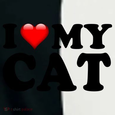 I Love My Cat Toddler Fine Jersey T-Shirt