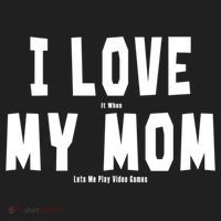 I Love My Mom Funny Sarcastic Video Games Gift Beanie thumb 2