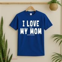I Love My Mom Funny Sarcastic Video Games Gift T-Shirt thumb 2