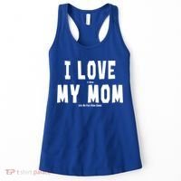 I Love My Mom Funny Sarcastic Video Games Gift Women's Tank Top thumb 0