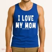 I Love My Mom Funny Sarcastic Video Games Gift Tank Top thumb 3