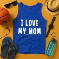 I Love My Mom Funny Sarcastic Video Games Gift Tank Top thumb 4