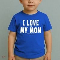 I Love My Mom Funny Sarcastic Video Games Gift Toddler T-Shirt thumb 2