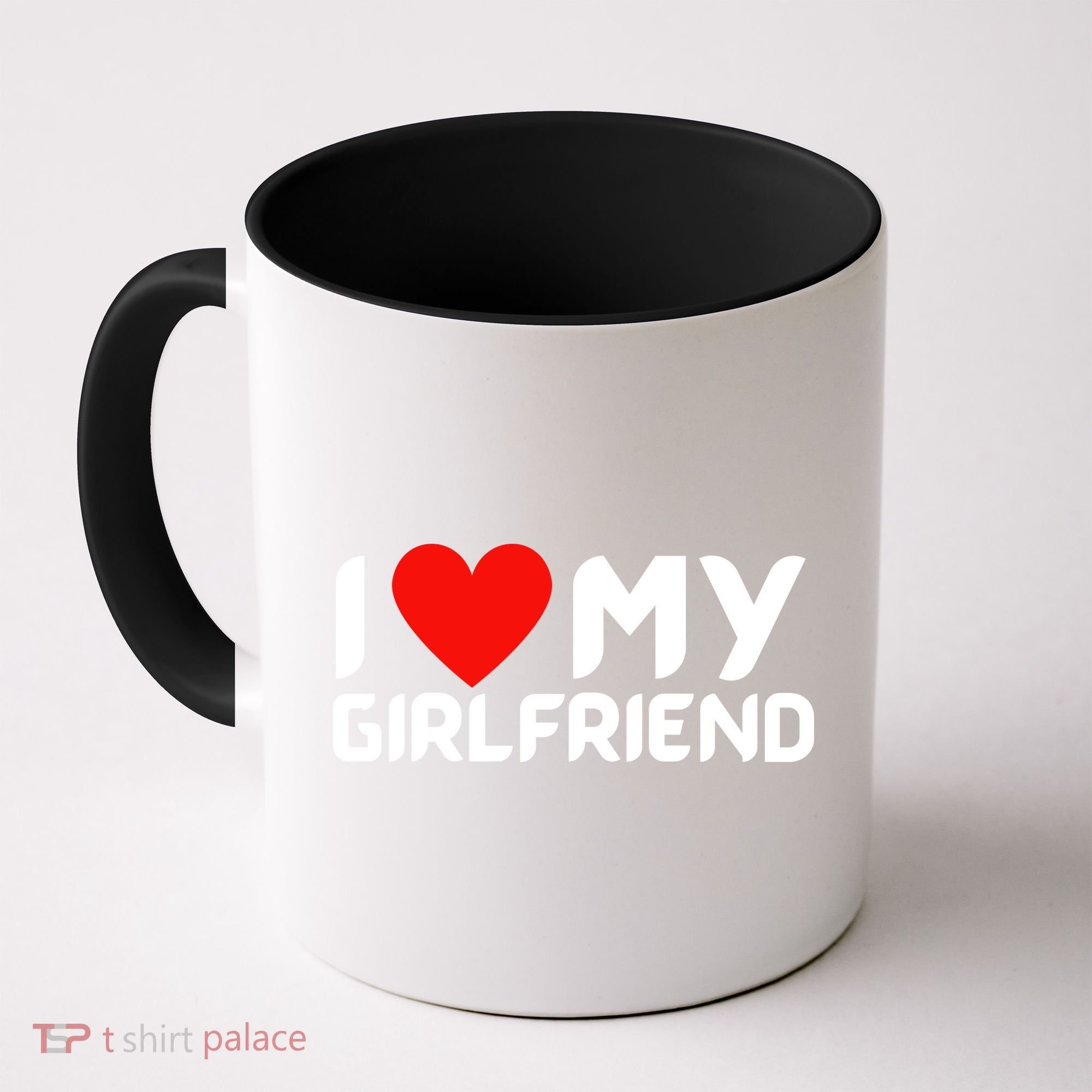 I Love My GF Girlfriend Heart Coffee Mug