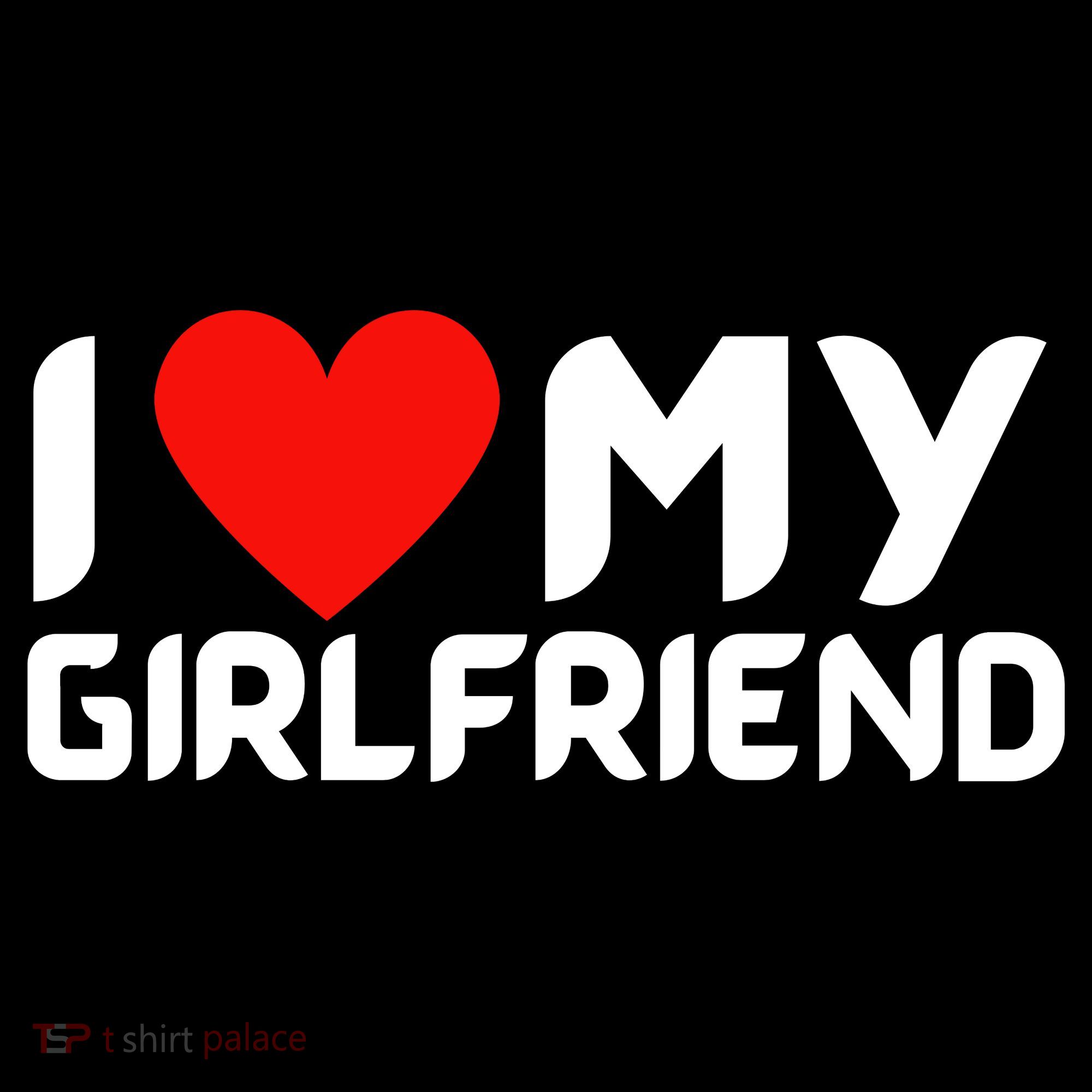 I Love My GF Girlfriend Heart Coffee Mug
