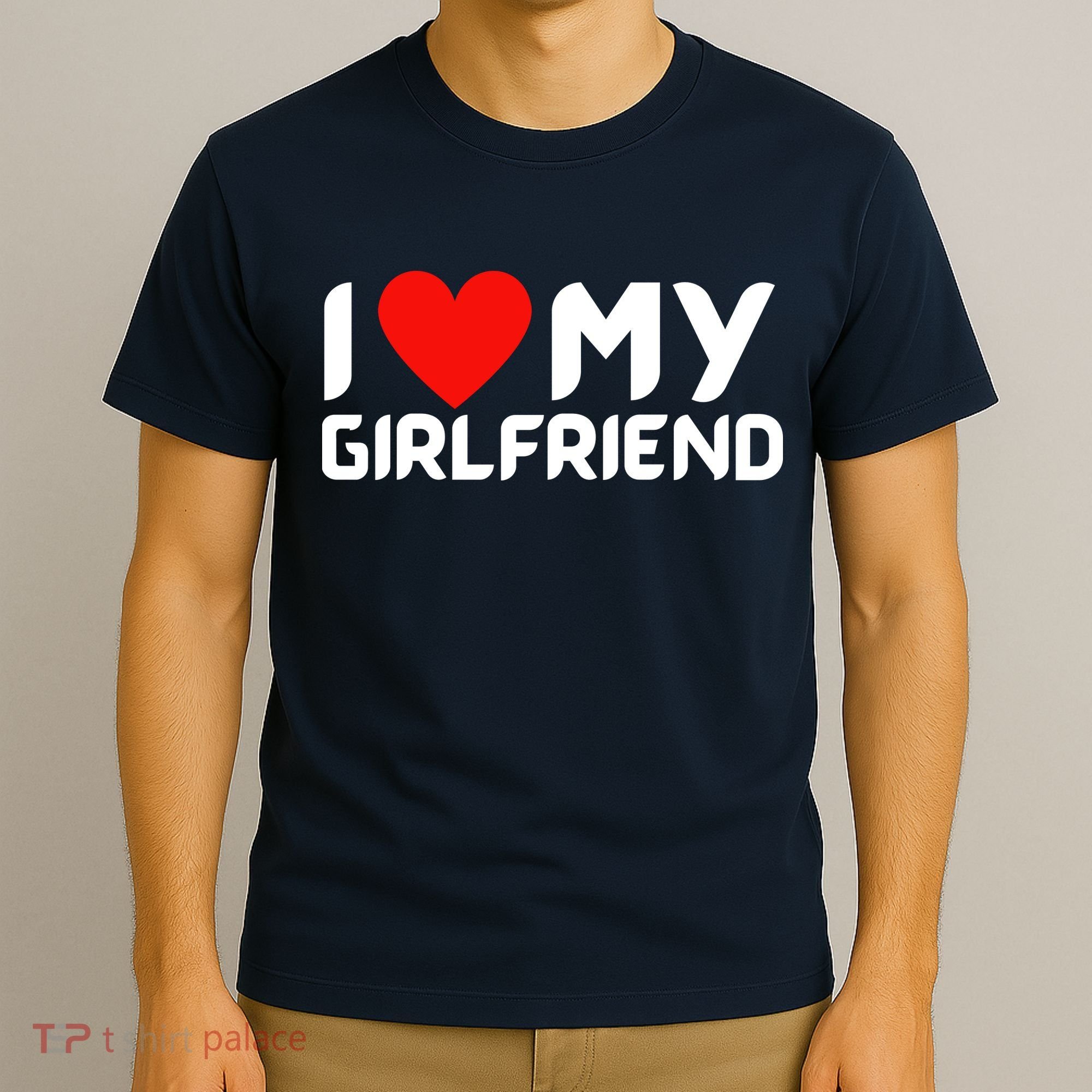 I Love My GF Girlfriend Heart T-Shirt