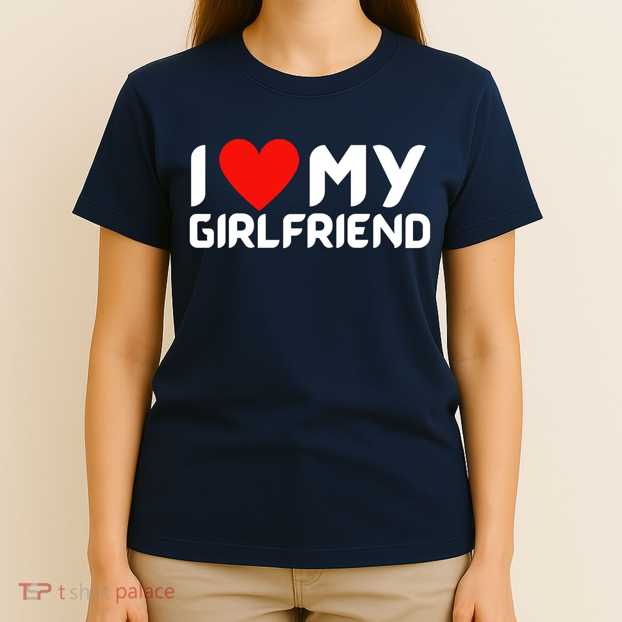I Love My GF Girlfriend Heart T-Shirt