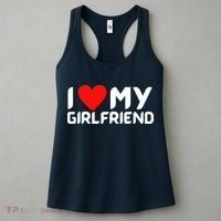 I Love My GF Girlfriend Heart Women's Tank Top thumb 3