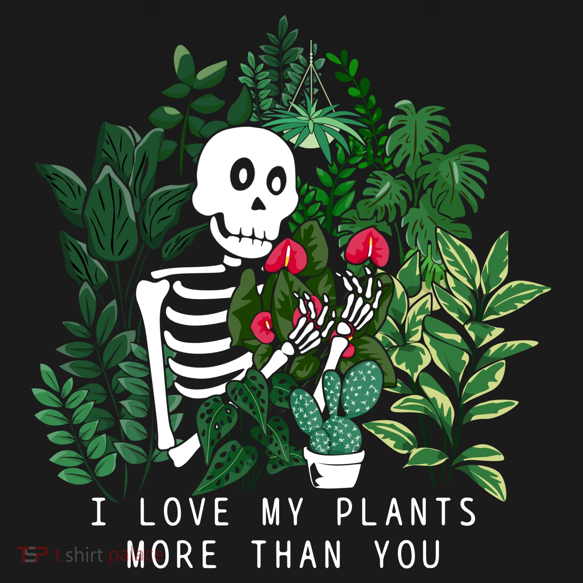 I Love My Plants More Than You Polo