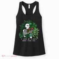I Love My Plants More Than You Women's Tank Top thumb 0