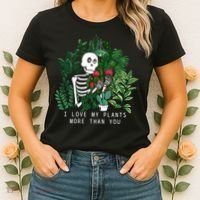 I Love My Plants More Than You Women's T-Shirt thumb 2