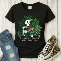 I Love My Plants More Than You Women's T-Shirt thumb 3