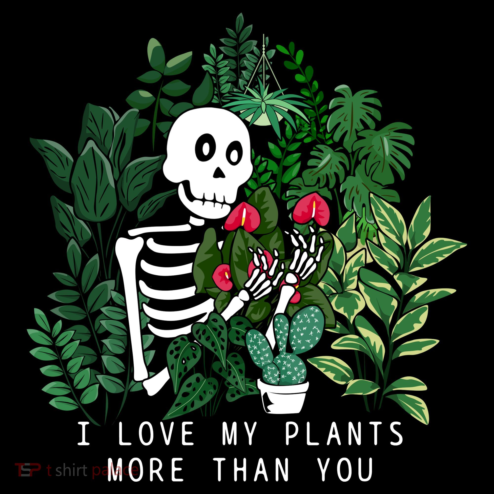 I Love My Plants More Than You Women's T-Shirt