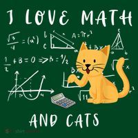 I Love Math And Cats Math Student Mathematician Math Teacher Women's T-Shirt thumb 6