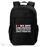 I Love My Hot Girlfriend So Please Stay Away From Me Backpack thumb 0