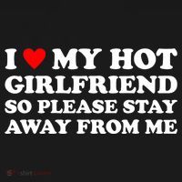 I Love My Hot Girlfriend So Please Stay Away From Me Women's Hoodie thumb 2
