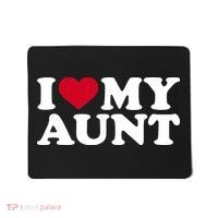 I love my aunt Mousepad thumb 0