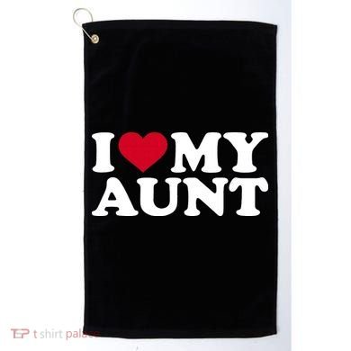I love my aunt Golf Towel