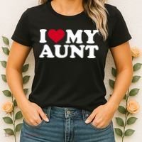 I love my aunt Women's T-Shirt thumb 2