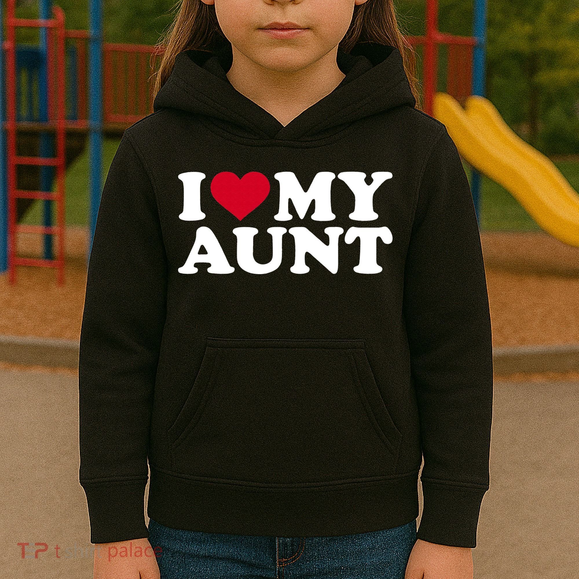 I love my aunt Kids Hoodie