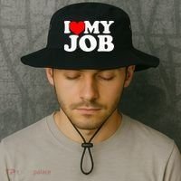 I Love My Job Bucket Hat thumb 2