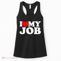 I Love My Job Women's Tank Top thumb 0