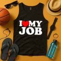 I Love My Job Tank Top thumb 4