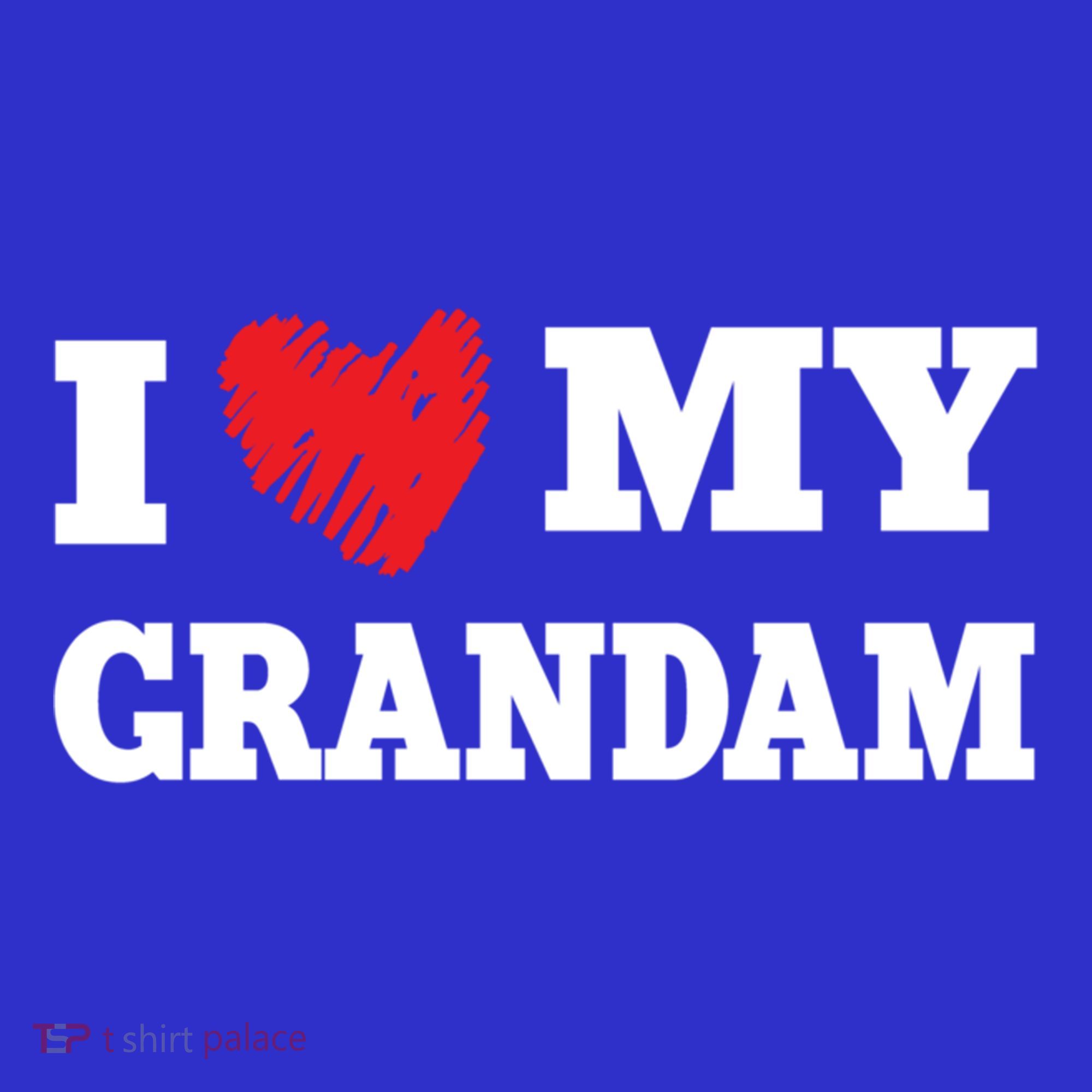 I Love My Grandam Favorite Family Member Valentines Gift Women's Tank Top