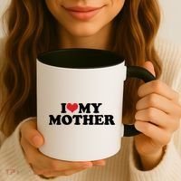 I Love My Mother Coffee Mug thumb 3