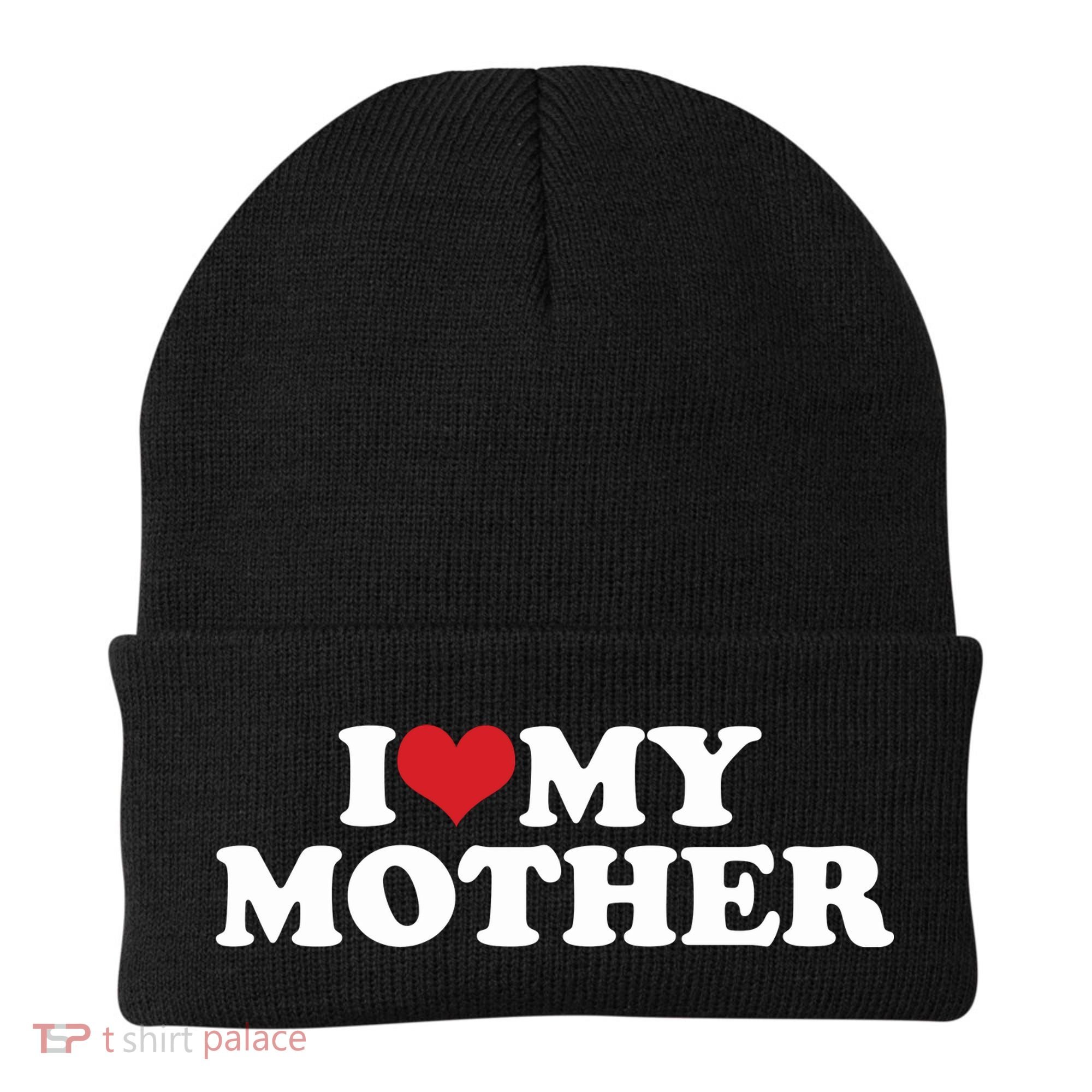 I Love My Mother Beanie