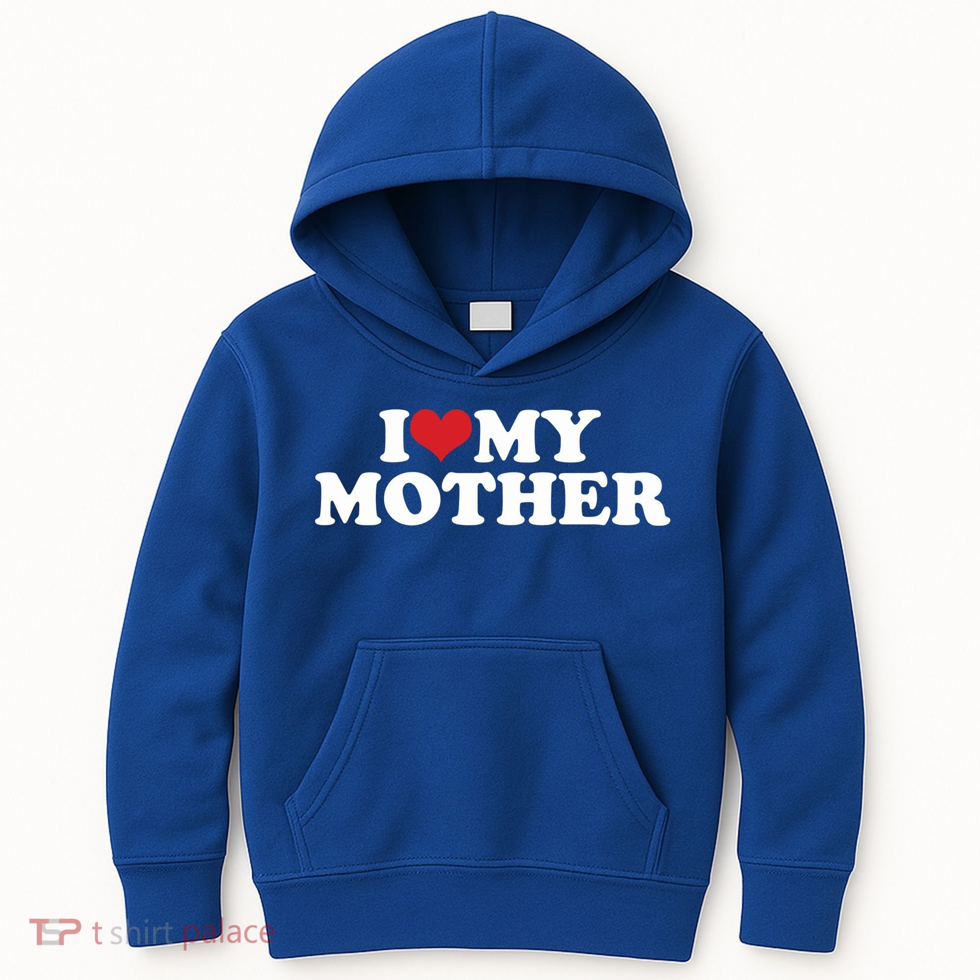 I Love My Mother Kids Hoodie