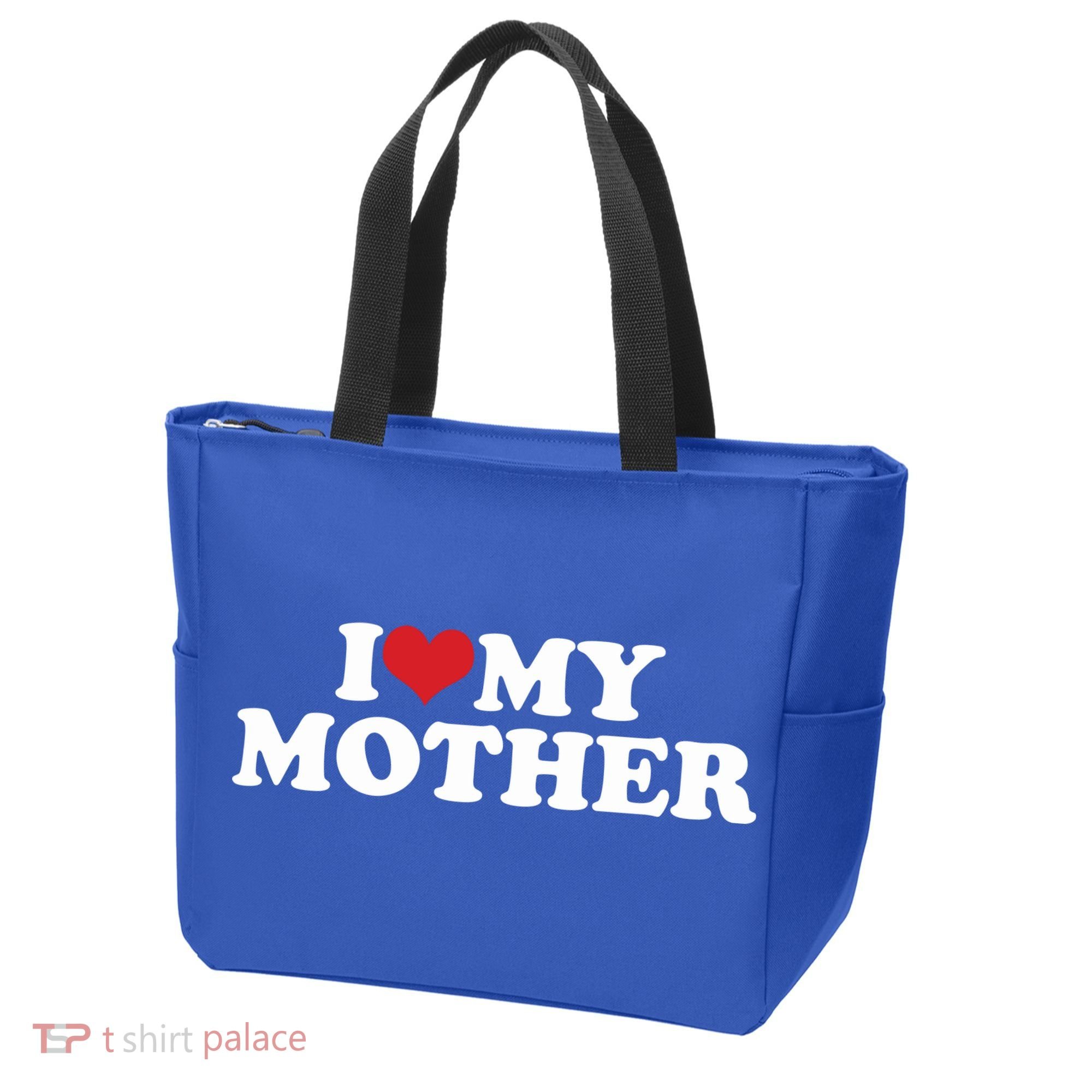 I Love My Mother Tote Bag