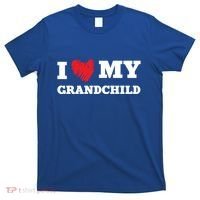 I Love My Grand Favorite Family Member Valentines Funny Gift T-Shirt thumb 0