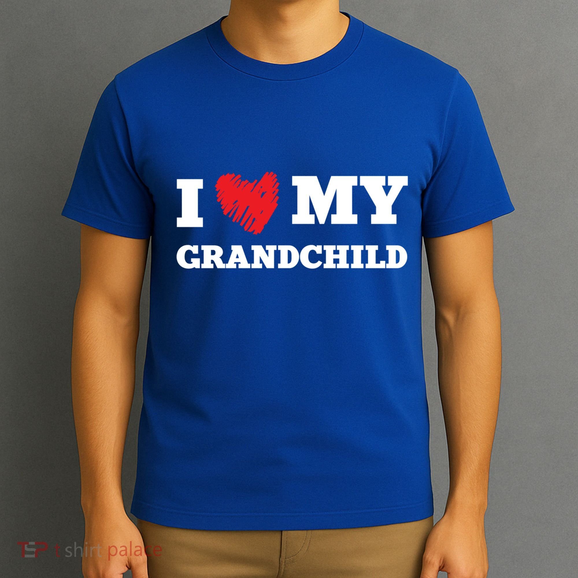 I Love My Grand Favorite Family Member Valentines Funny Gift T-Shirt