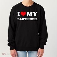 I Love My Bartender, I Heart My Bartender Women's Sweatshirt thumb 0