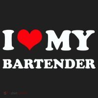 I Love My Bartender, I Heart My Bartender Women's Sweatshirt thumb 2