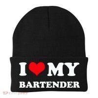 I Love My Bartender, I Heart My Bartender Beanie thumb 0