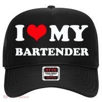 I Love My Bartender, I Heart My Bartender Hat thumb 0