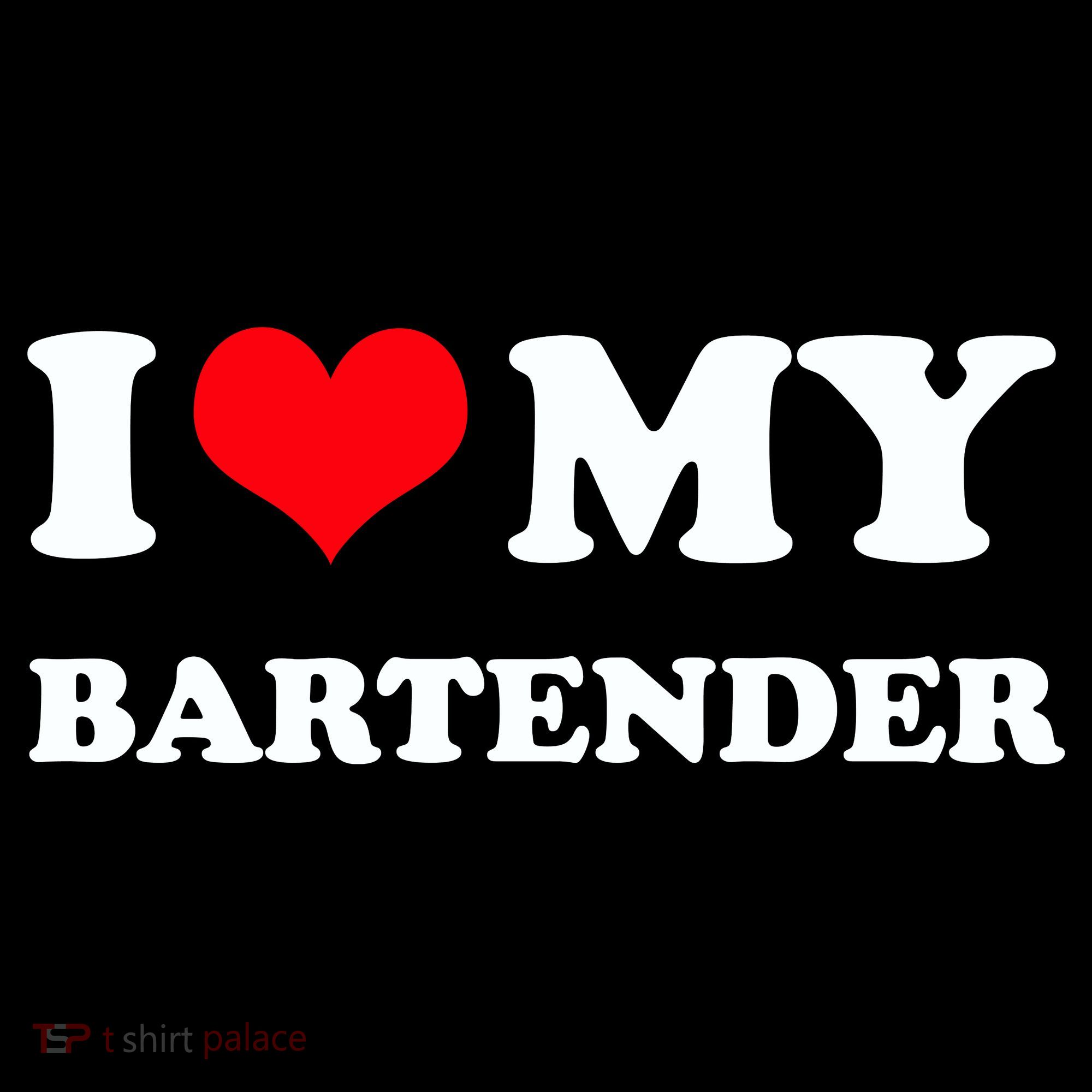 I Love My Bartender, I Heart My Bartender Visor