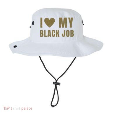 I Love My Black Job Bucket Hat