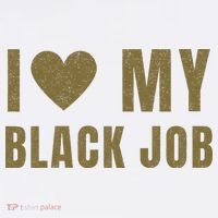 I Love My Black Job Women's Hoodie thumb 2