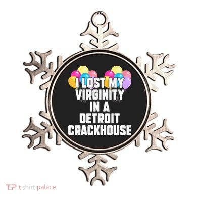 I lost my virginity in a detroit crackhouse  Ornament
