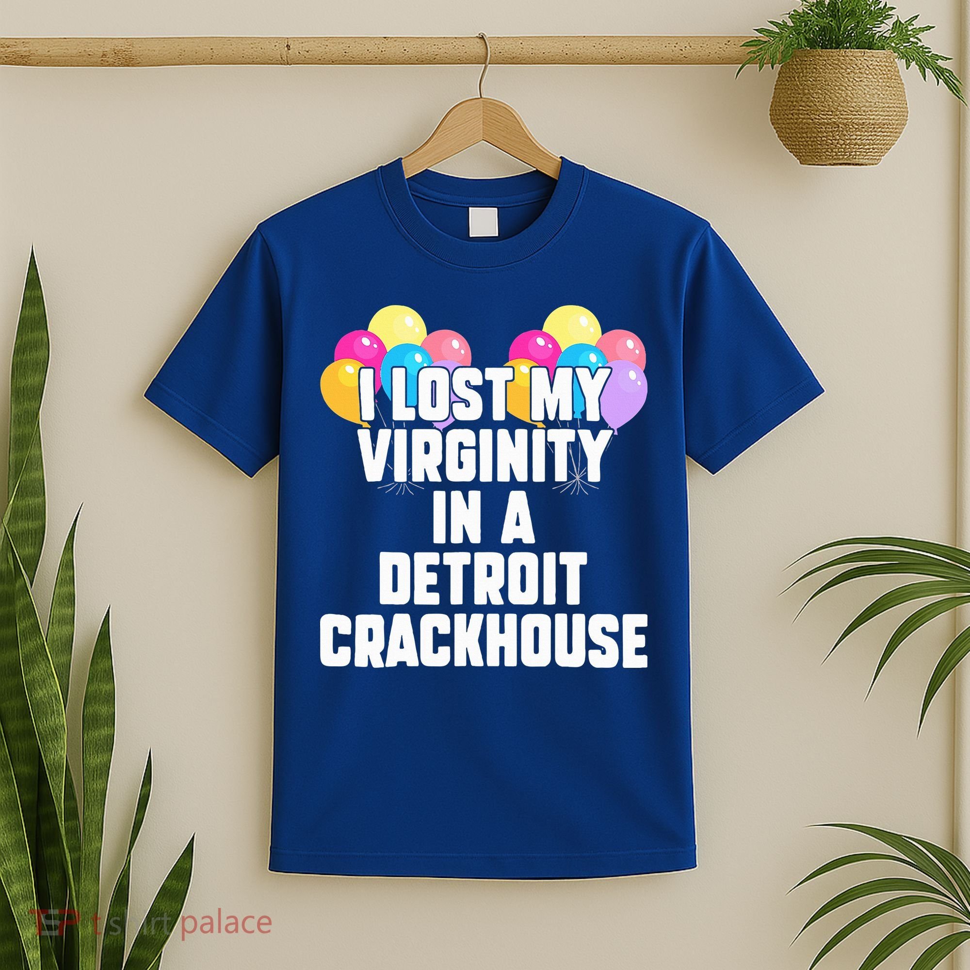 I lost my virginity in a detroit crackhouse  T-Shirt