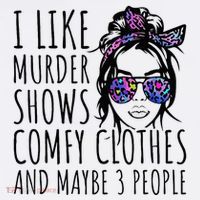 I Like Murder Shows And Maybe 3 People Beanie thumb 2